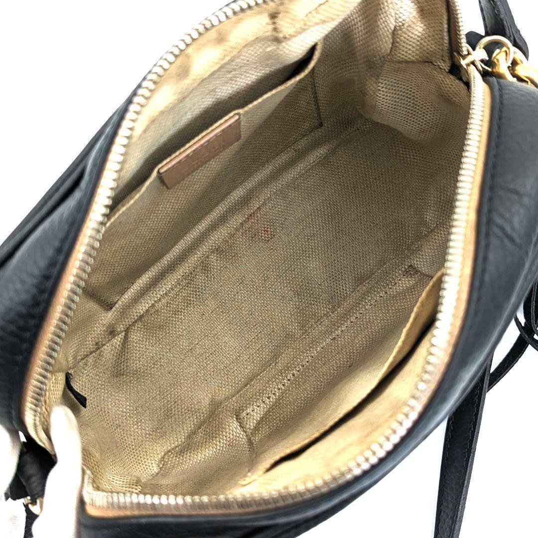 【美品】GUCCI グッチ ソーホー ディスコ ショルダーバッグ レザー
