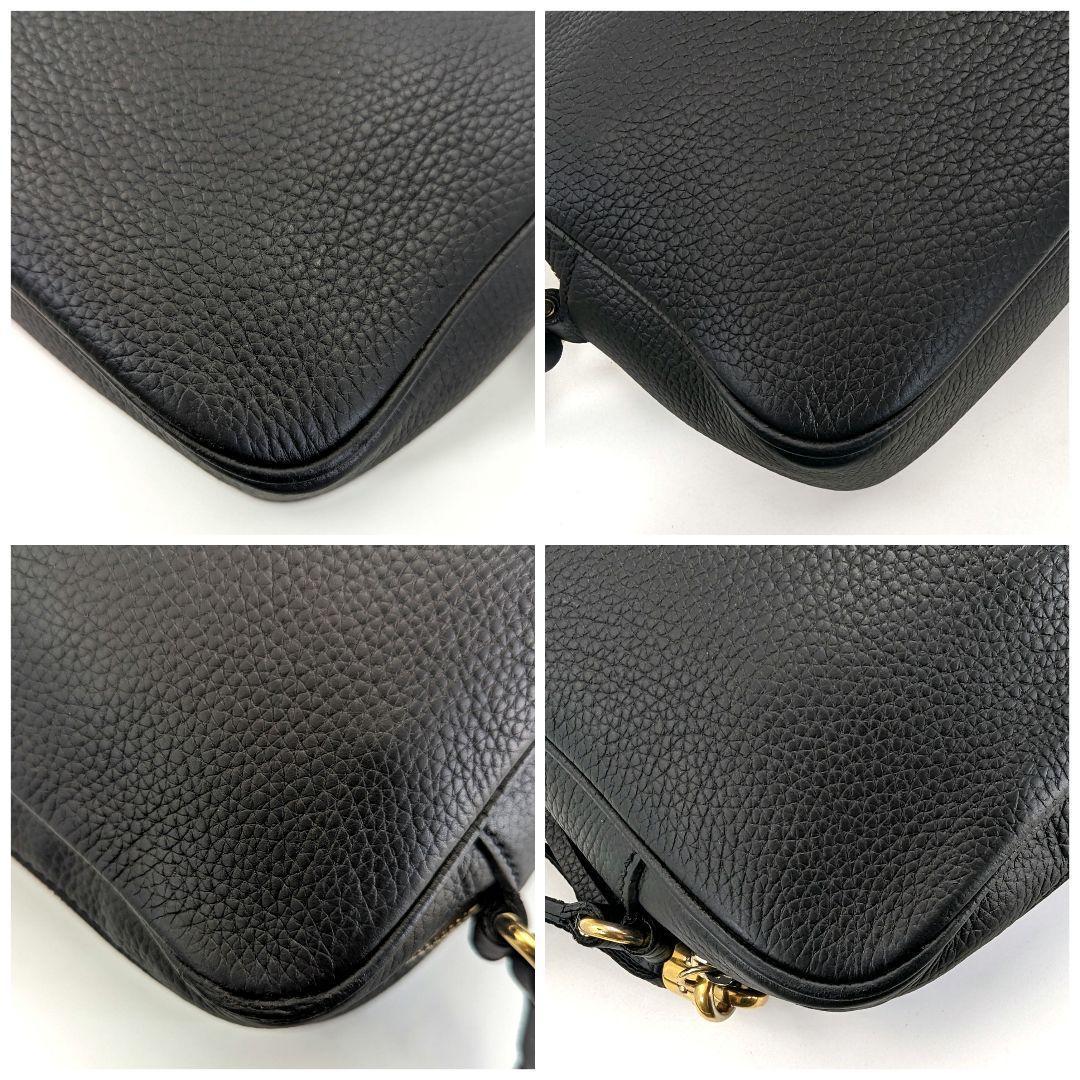 【美品】GUCCI グッチ ソーホー ディスコ ショルダーバッグ レザー