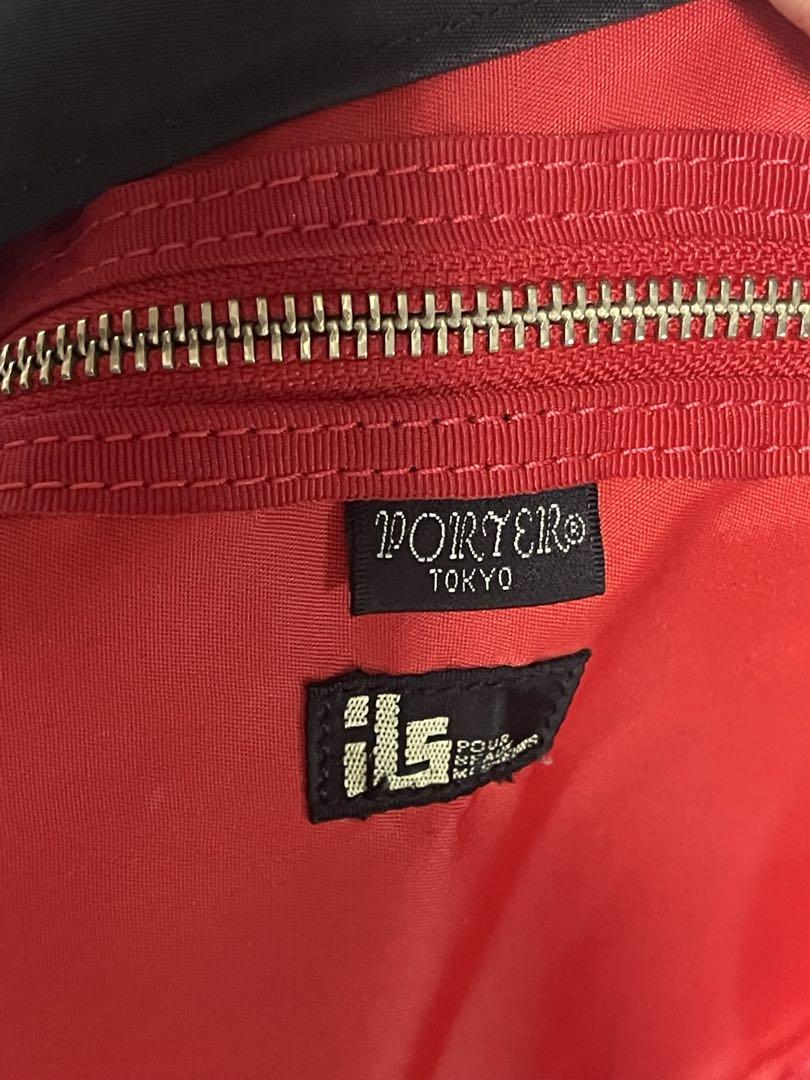 ★PORTER★エルファイン★ILS★リュック★バックパック★刻印★ブラック★