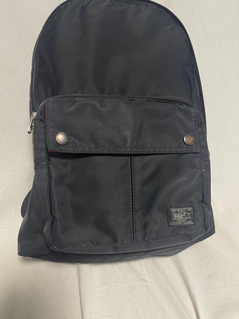 ★PORTER★エルファイン★ILS★リュック★バックパック★刻印★ブラック★