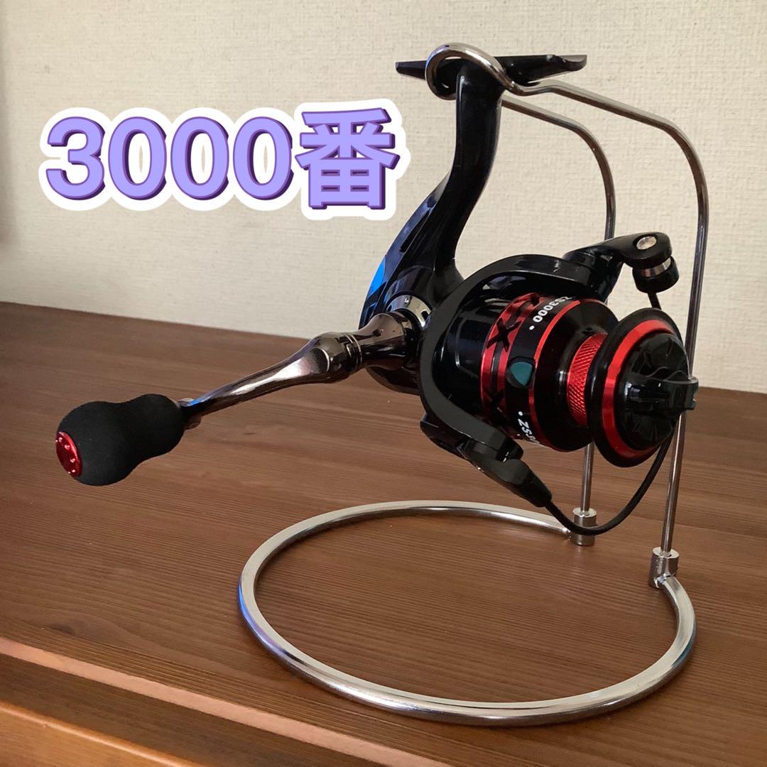 PE0.8号ｘ2個付2.4m&2.7mコンパクトロッド&スピニングリール3000