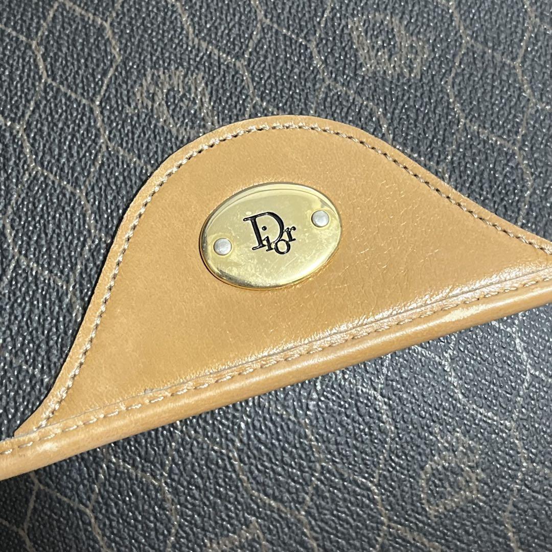 訳あり＊ディオール Dior ハニカム ショルダーバッグ ヴィンテージ