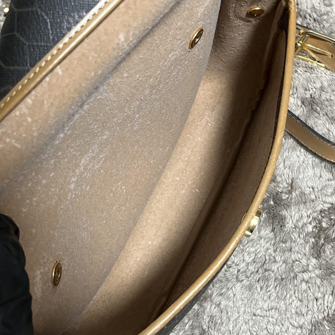 訳あり＊ディオール Dior ハニカム ショルダーバッグ ヴィンテージ