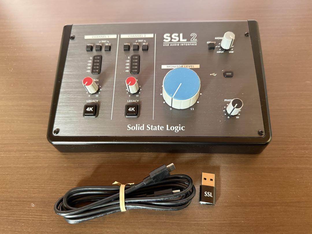 Solid State Logic SSL2 オーディオインターフェース