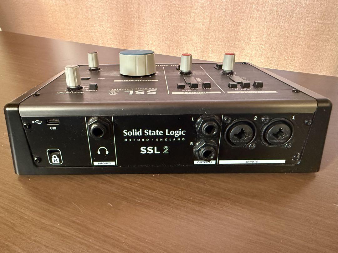 Solid State Logic SSL2 オーディオインターフェース