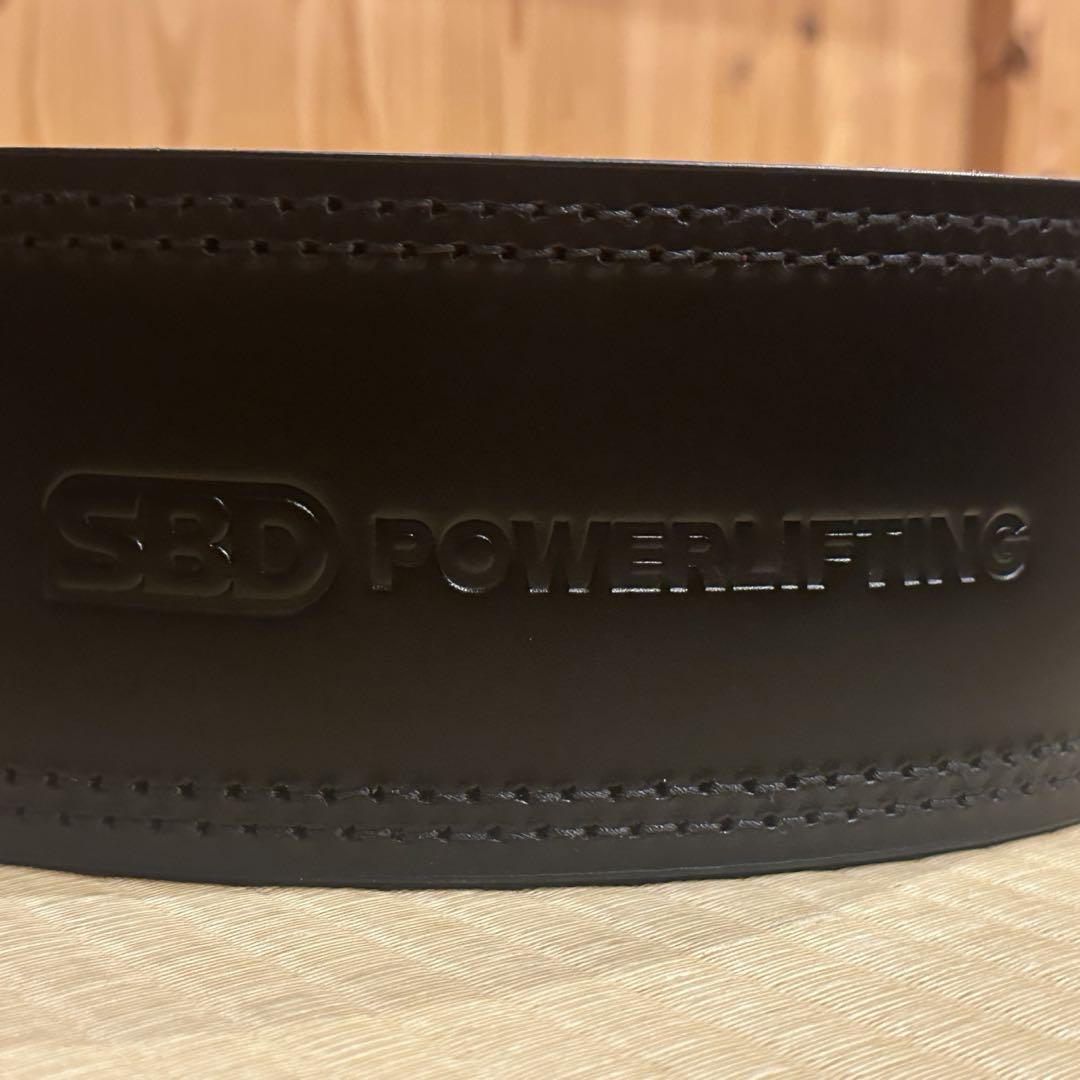 【美品】SBDパワーリフティングベルト　10mm Sサイズ