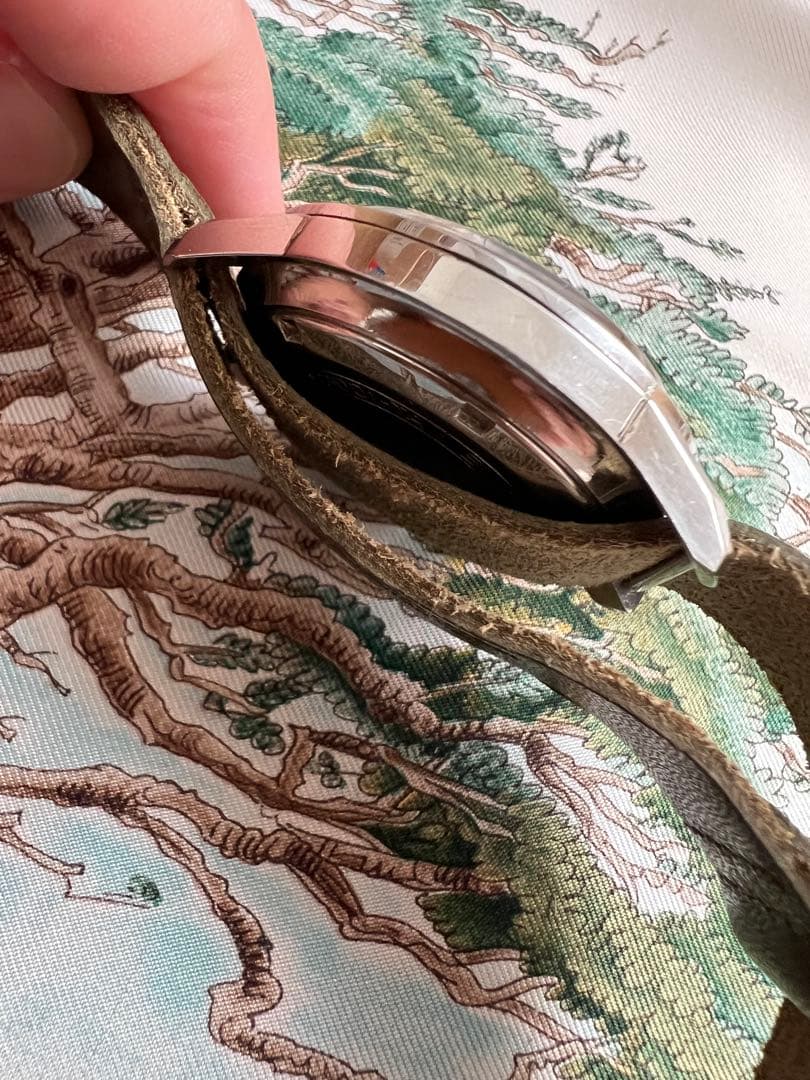 希少☆シチズン　レコードマスター☆手巻き☆クロノグラフ　アンティーク時計