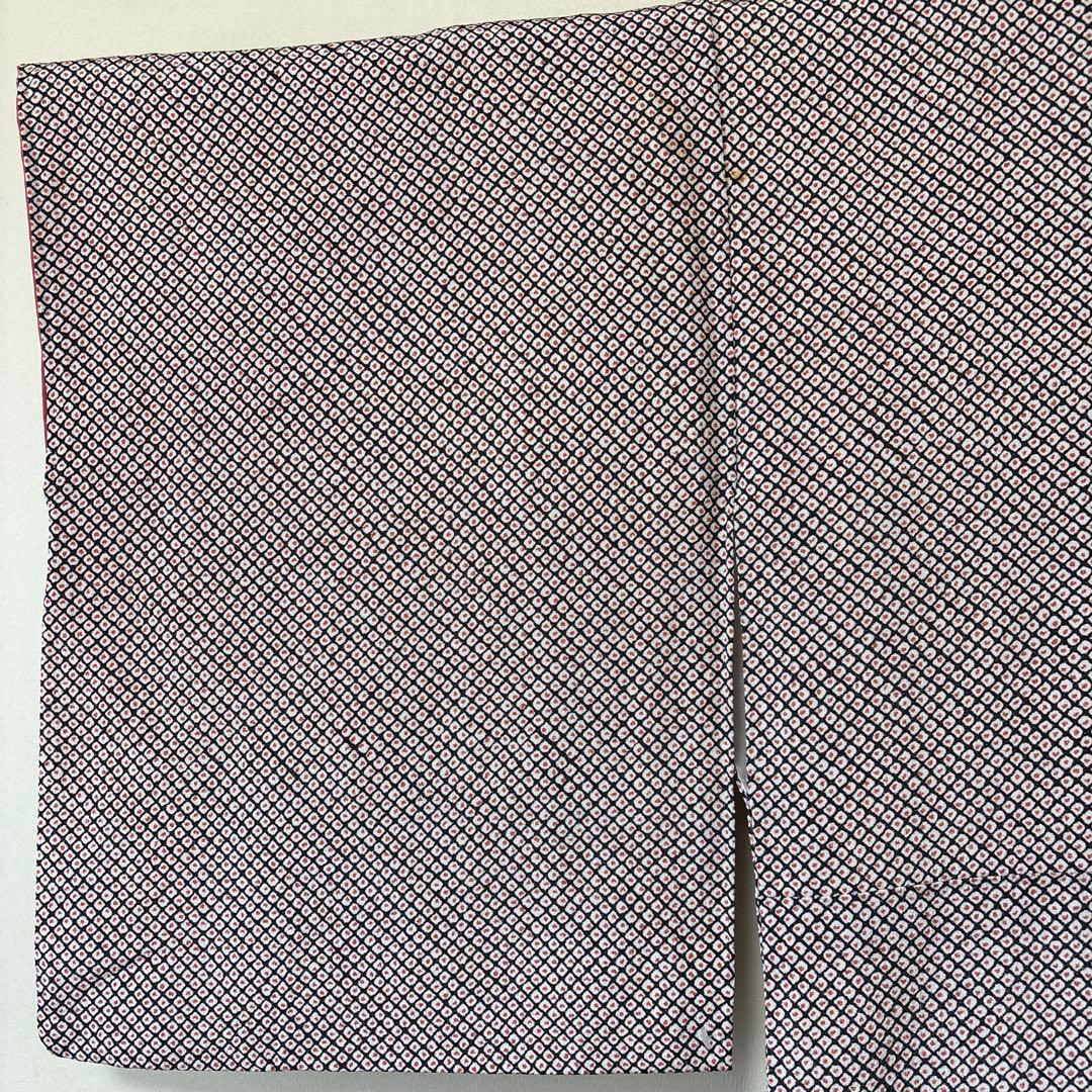 元祖ねここの断捨離❣️正絹鹿子縮緬小紋