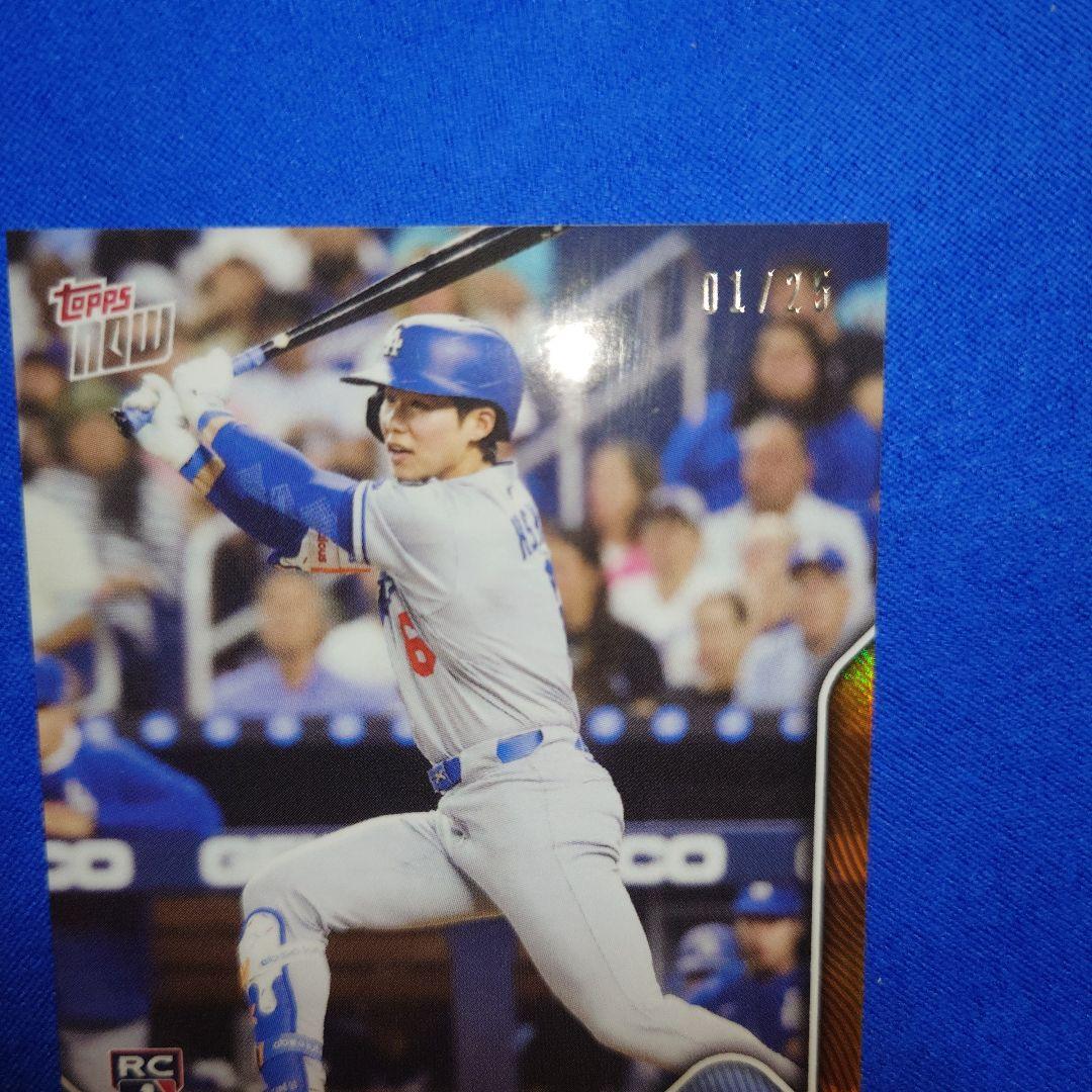 Topps　now キム・ヘソン　25限定　ファーストナンバー