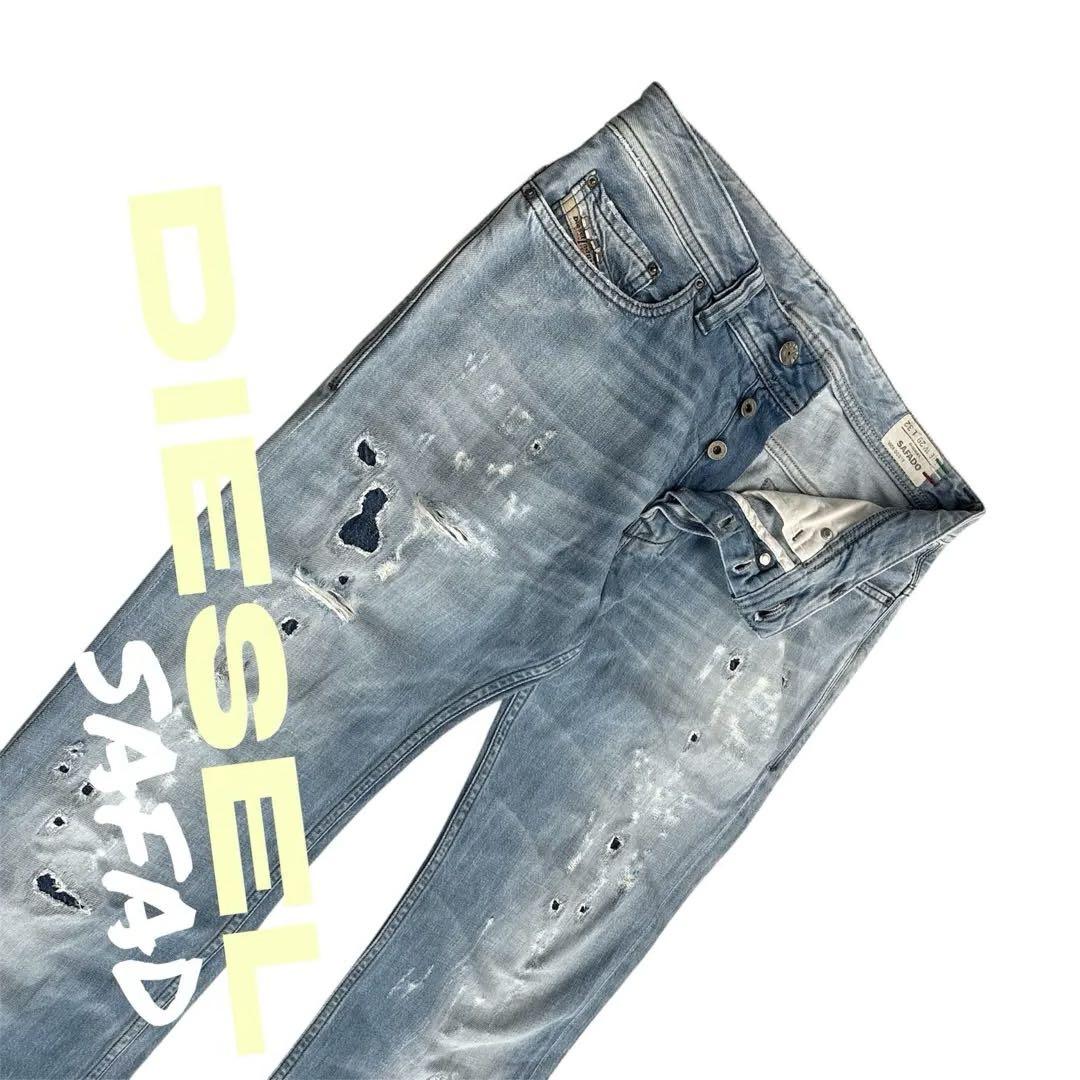 DIESELディーゼルSAFADO▼スリムストレートデニム▼29▼W約82cm