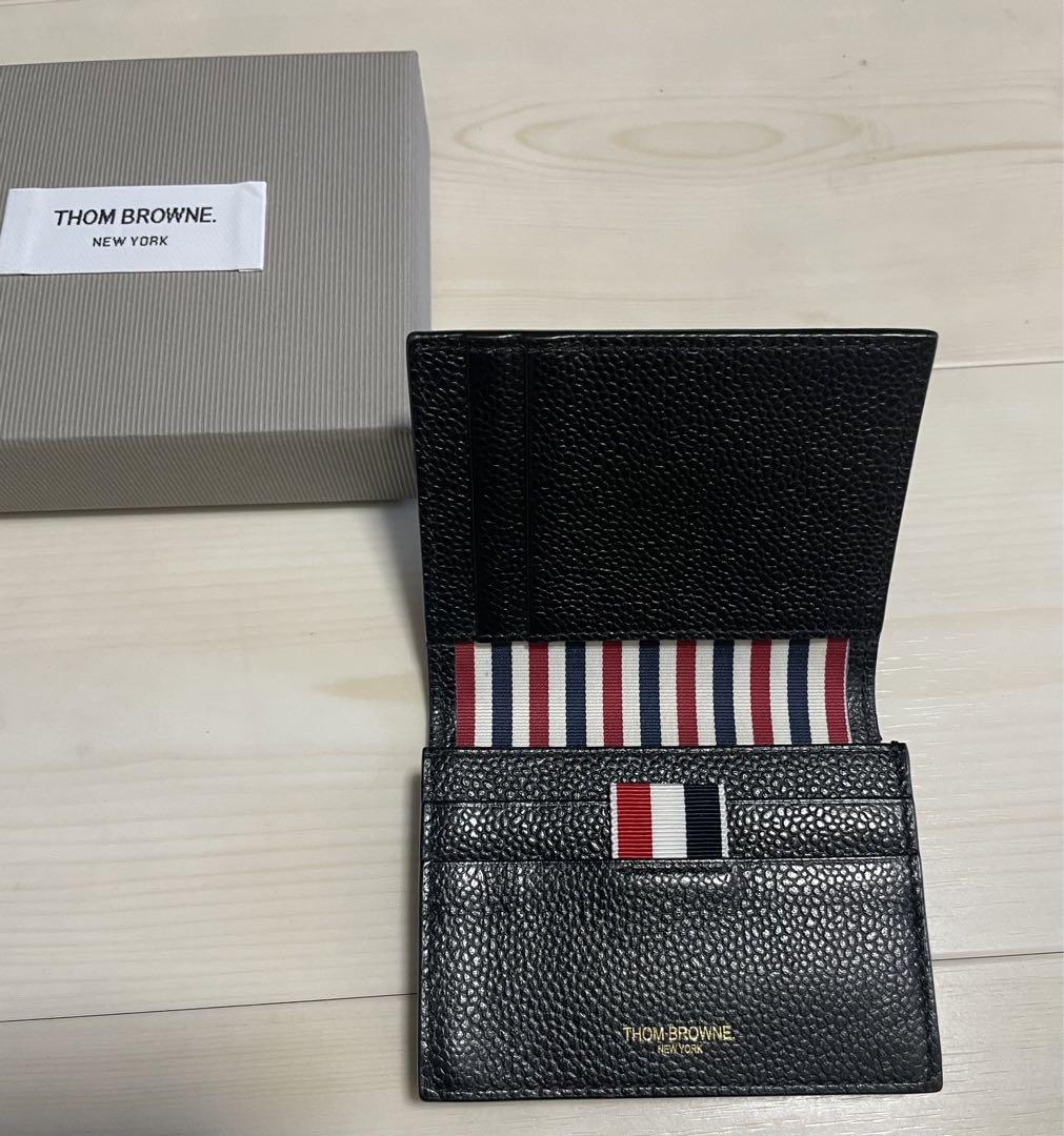 THOM BROWNE ペブルレザーキーケース　黒 三越伊勢丹 | THOM BROWNE/トムブラウン_men 通販 | ペブル