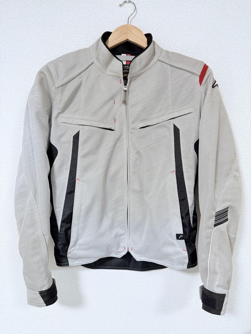 クシタニ フルメッシュジャケット k-2370 size:L シルバー