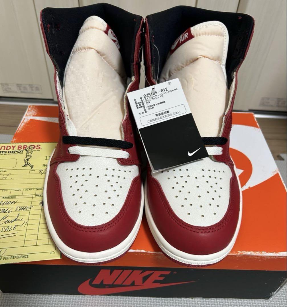 靴 Air Jordan1 CHICAGO Lost & Found DUNK SB