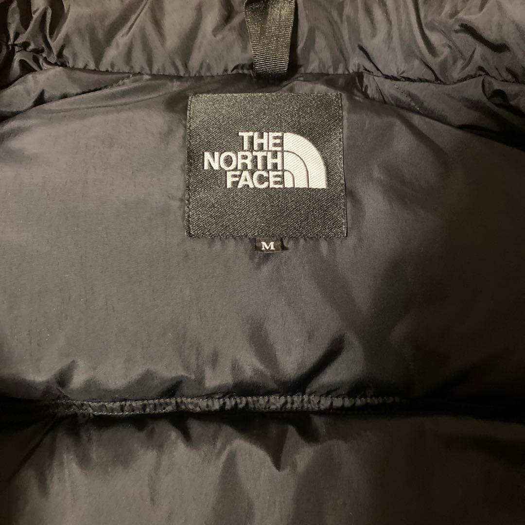 THE NORTH FACE ダウンジャケット ヌプシ　Mサイズ グレーブラック