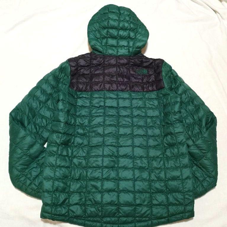 ザノースフェイス  ThermoBall ジャケット　グリーン 160