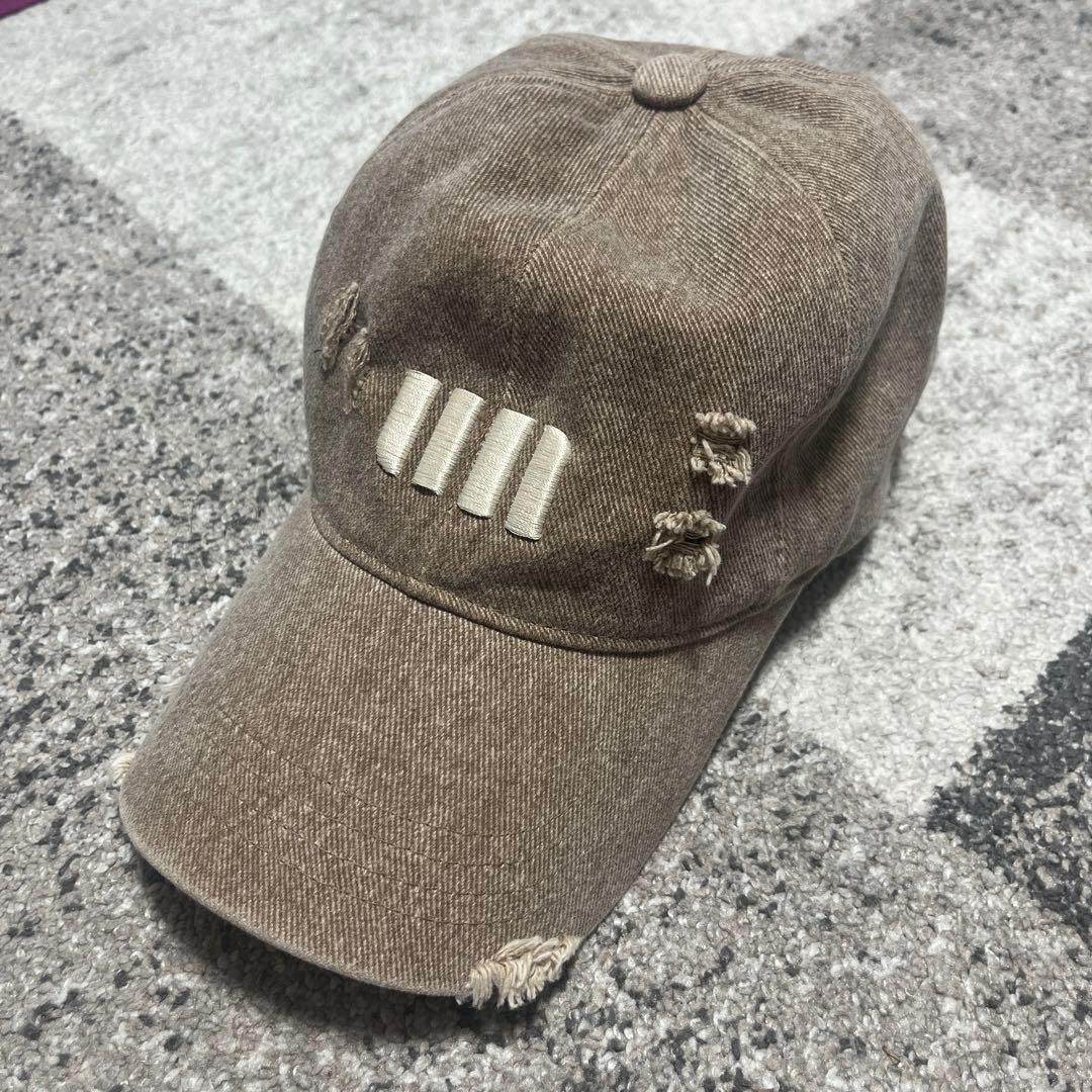 unsually Washed Damage Cap (moca brown)