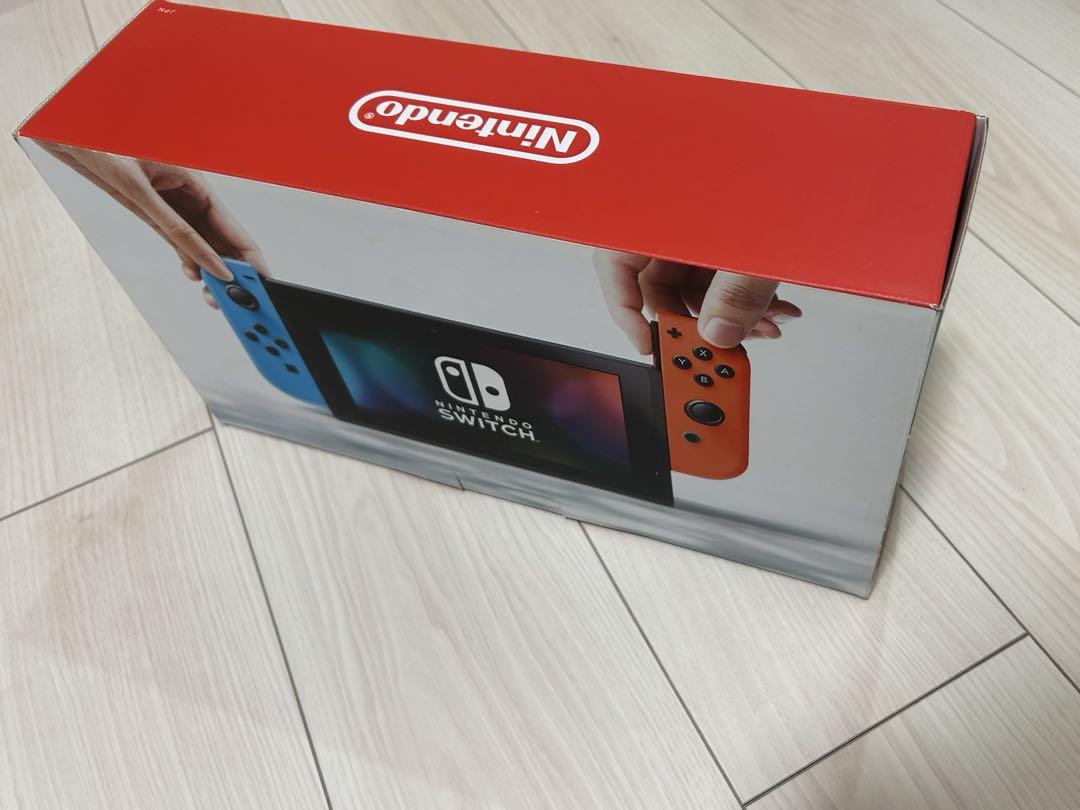 新品未開封】Nintendo Switch 本体 ネオンブルー/ネオンレッド