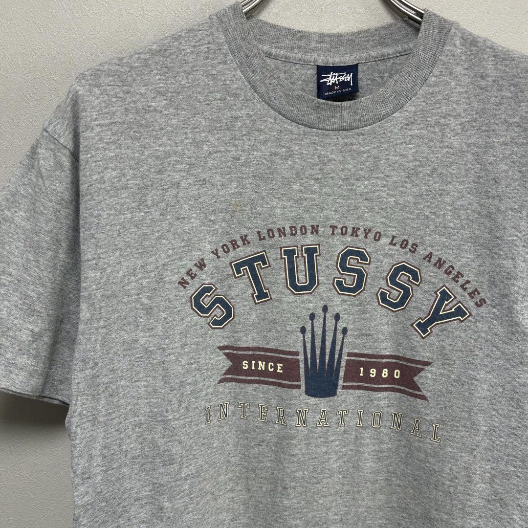 オールド OLD STUSSY ステューシー Tシャツ ティーシャツ 王冠