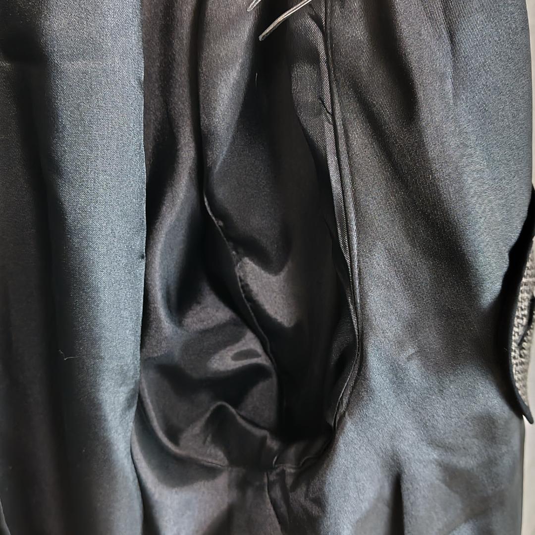 ロングコート　カシミア100％　サイズL　グレー