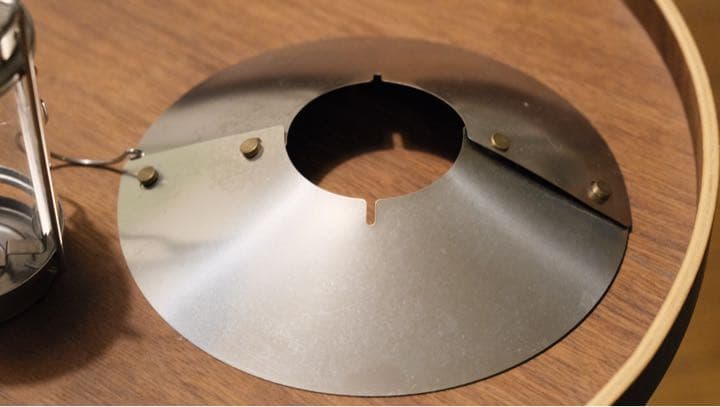 フォレストヒルキャンドルランタン シルバー UCO フラットリフレクター