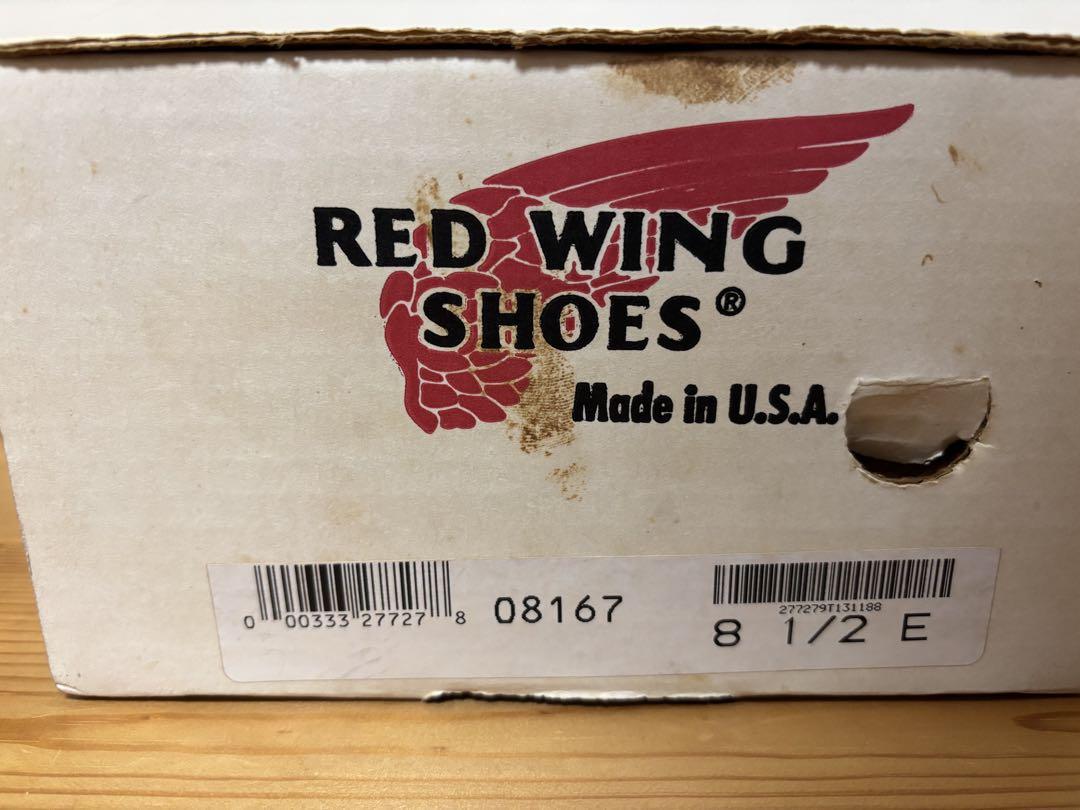 RED WING 8167 羽タグ　8 1/2E