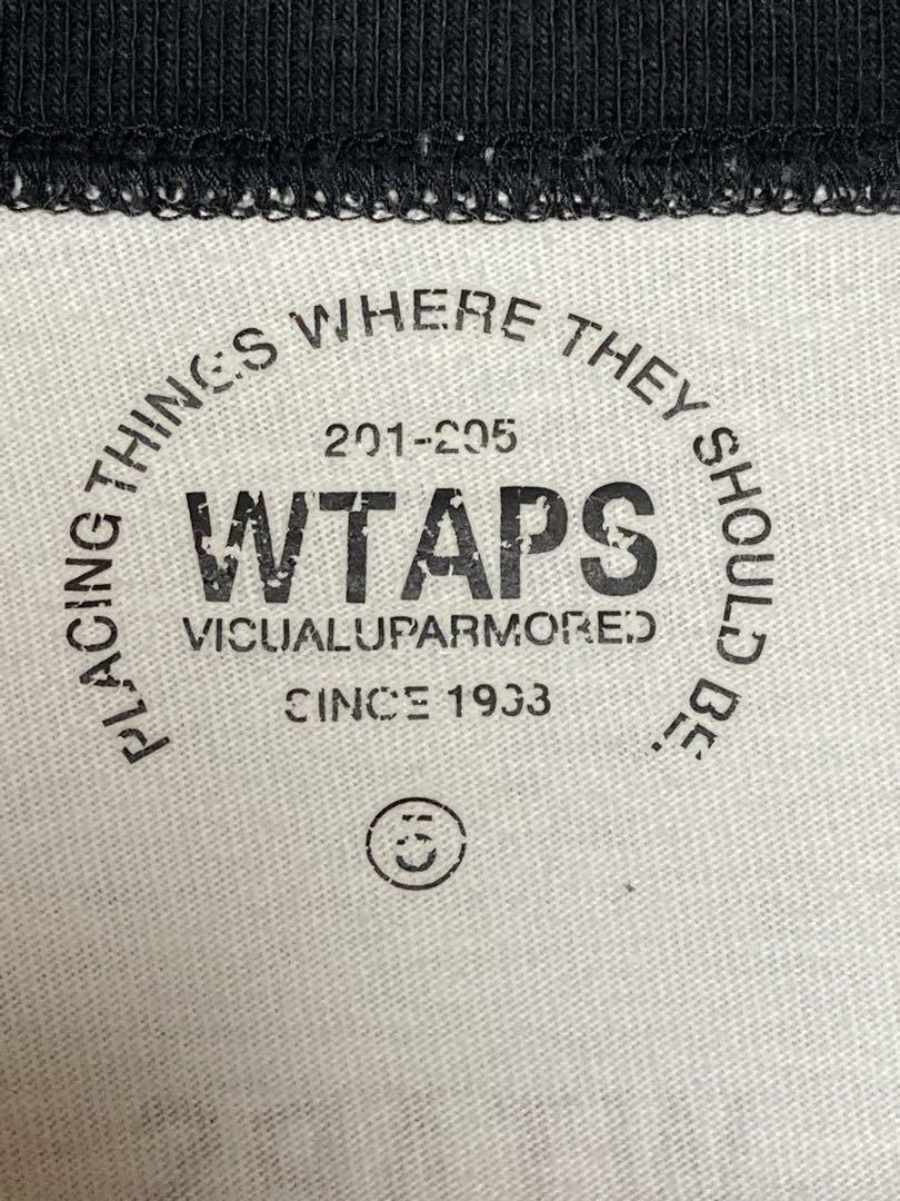 WTAPSラグランTシャツ（黒）