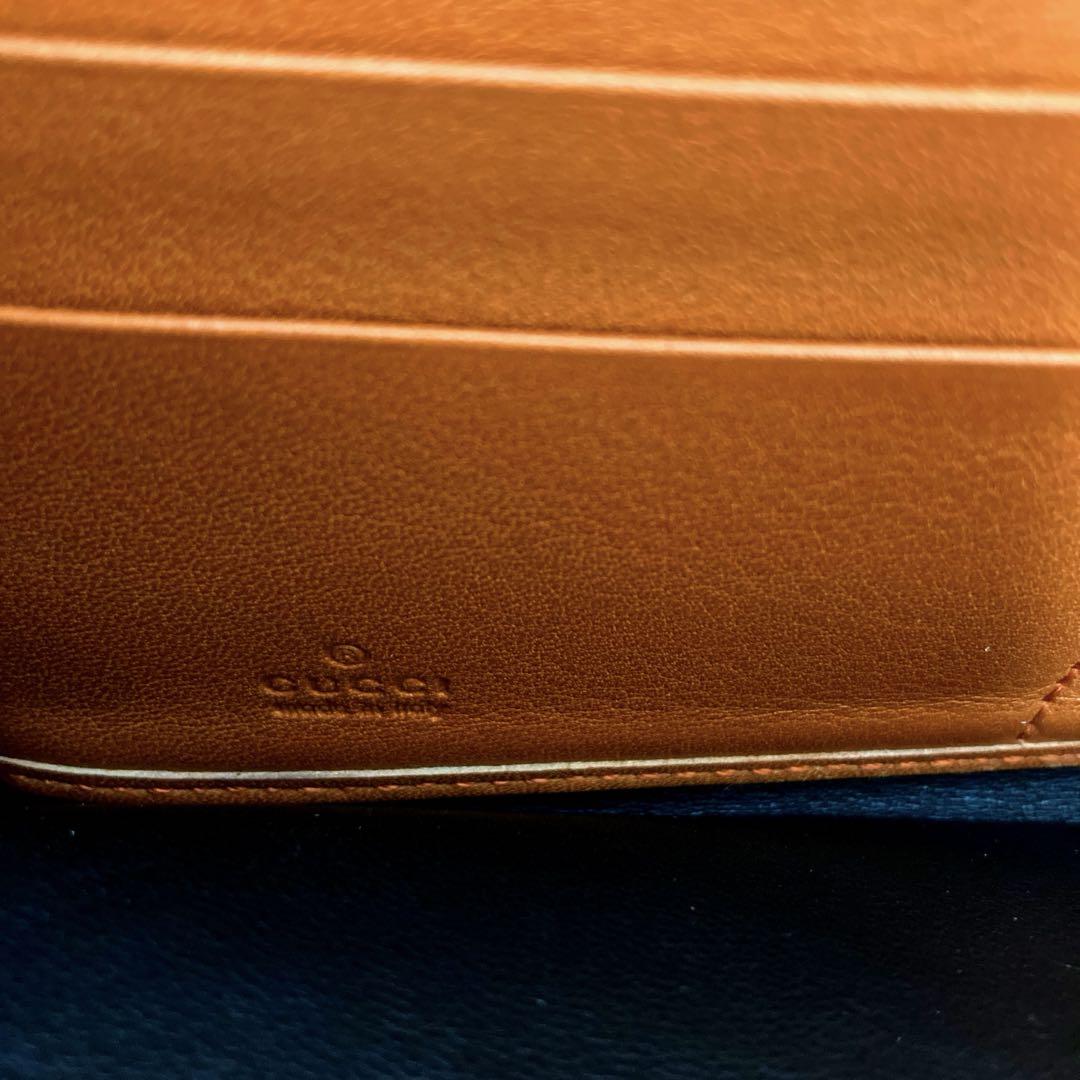 GUCCI グッチ 長財布 ラウンドファスナー GG インターロッキング