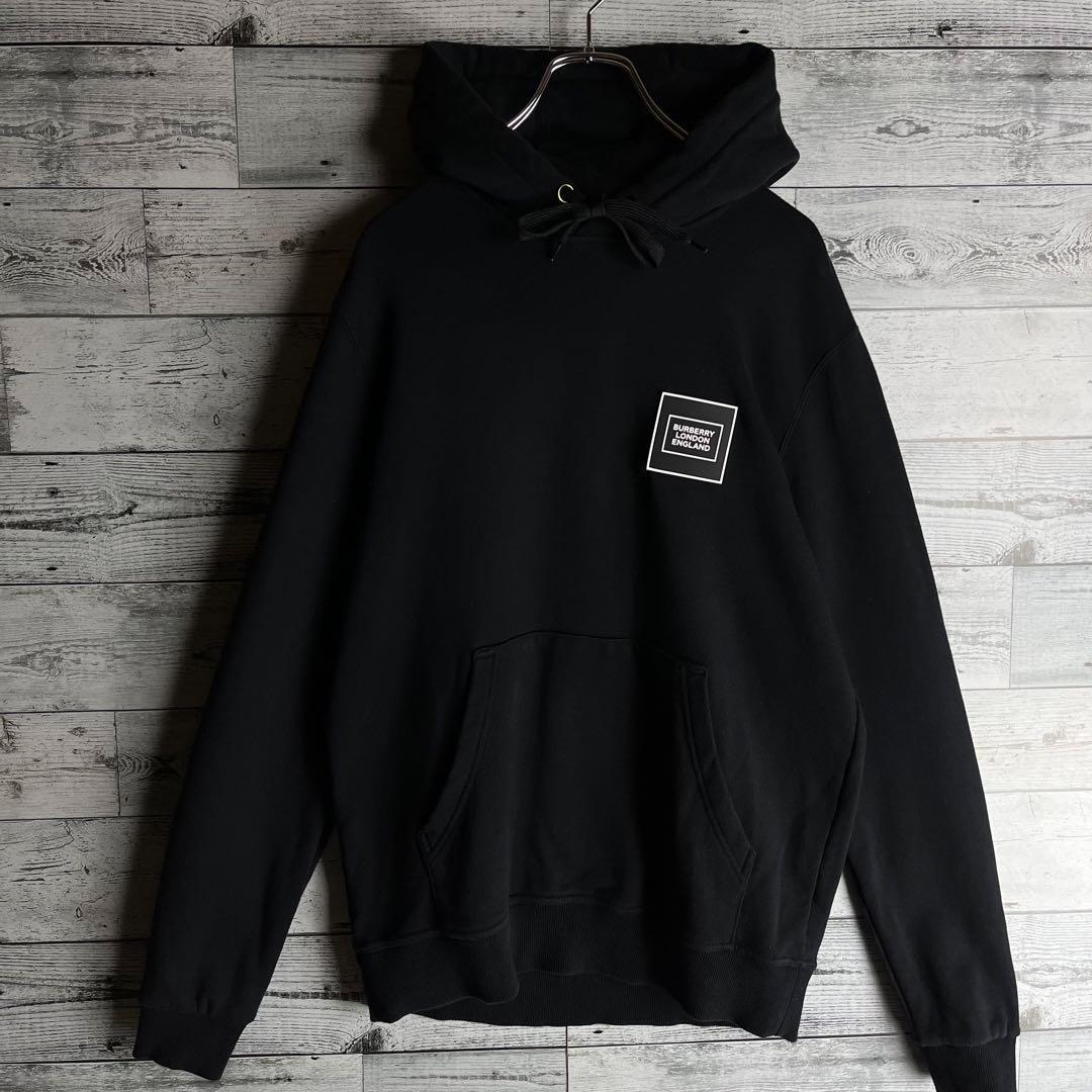 【購入者確定】BURBERRY ブラックパーカー M Amazon.co.jp: [BURBERRY] [バーバリー] パーカー フーディー