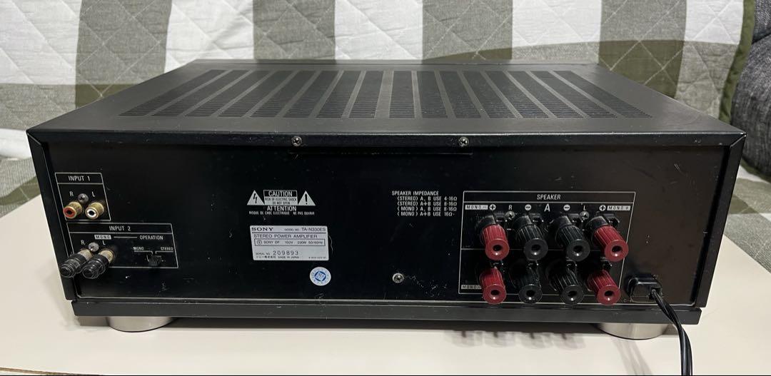 SONY TA-N330ES ②パワーアンプ ジャンク