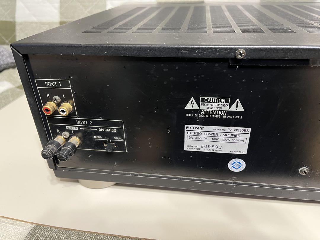 SONY TA-N330ES ②パワーアンプ ジャンク