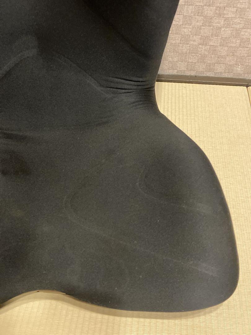 骨盤サポートチェアブラック座椅子