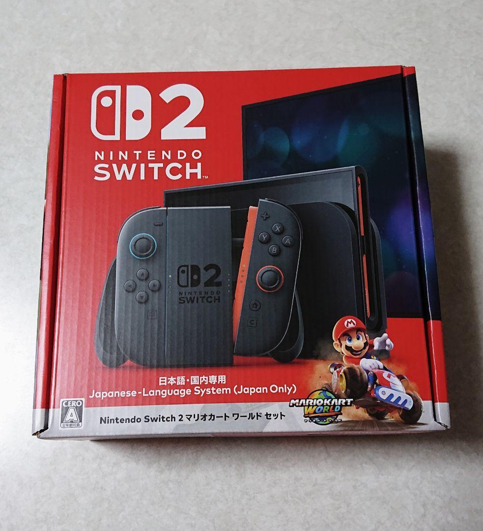 新品未使用】Nintendo Switch2 マリオカート ワールドセット