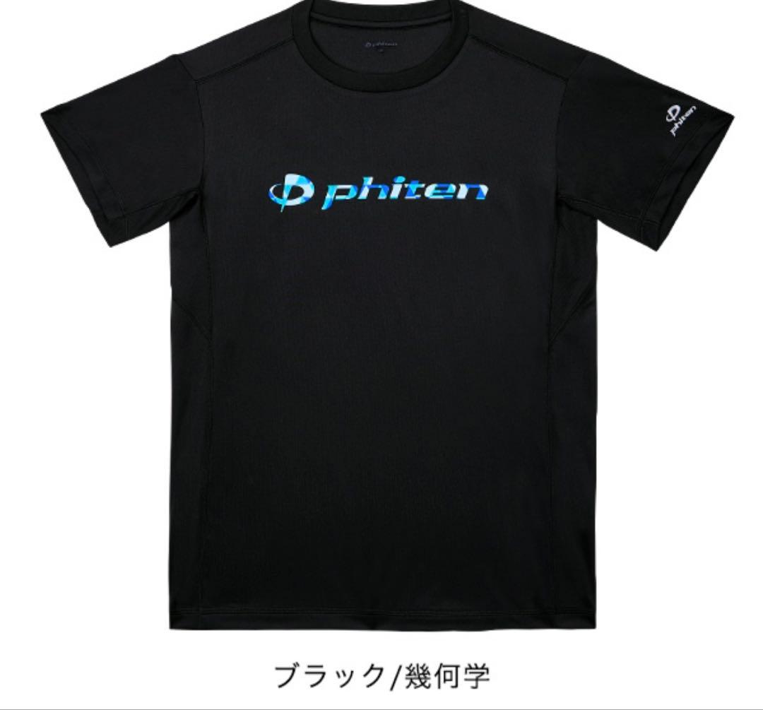 phiten 幾何学 Tシャツ カットソーXL LL phiten