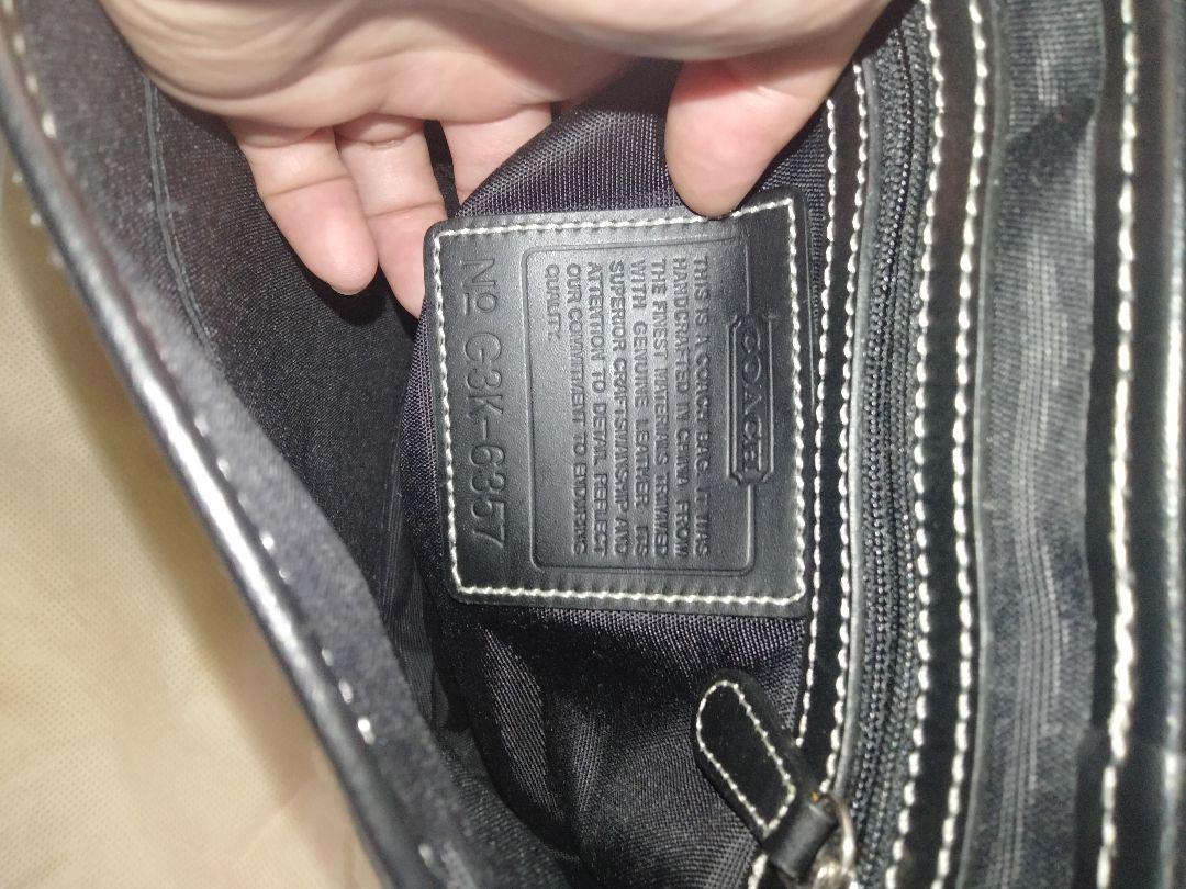極美品 コーチ COACH ショルダーバッグ シグネチャー 6357