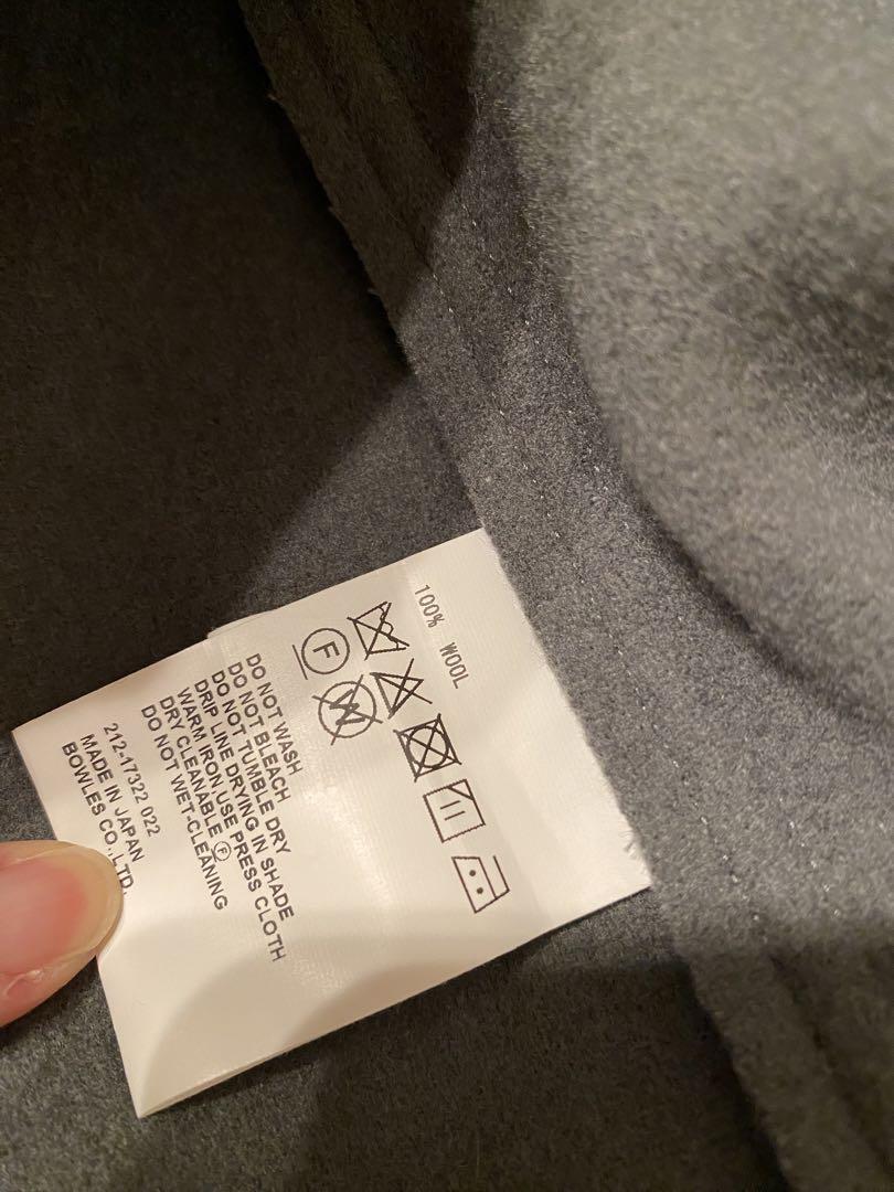 HYKE　コート　melton hooded work coat