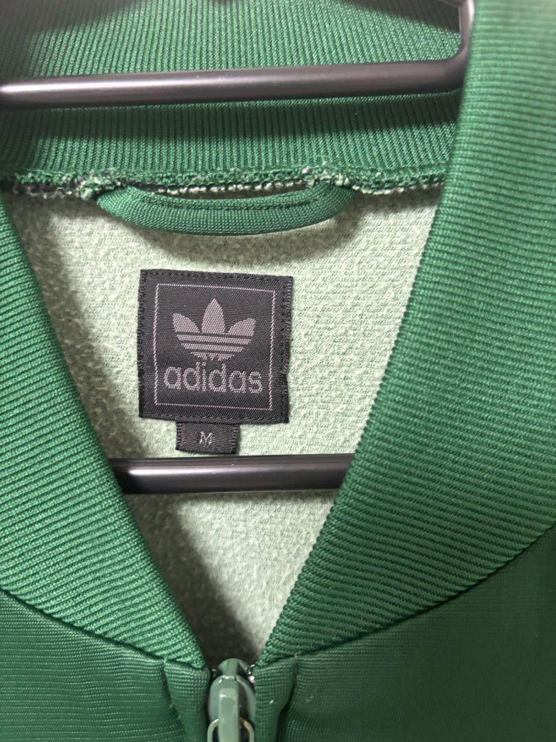 adidas アディダス ジャージ　グリーン　サイズM