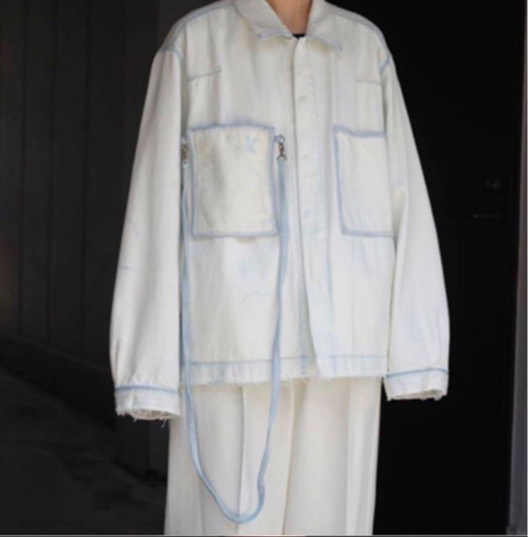 YOKE 21SS DETACHABLE POCKET DENIM JACKETM YOKE