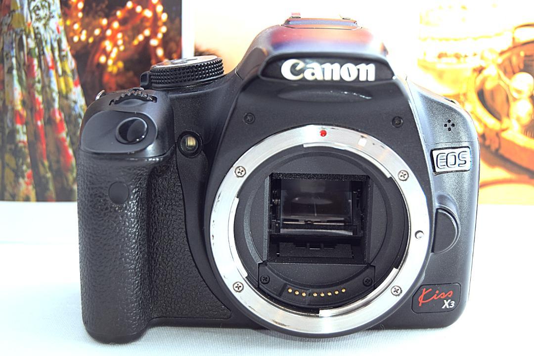 美品☆Canon kiss x3☆動画機能付きでお手頃価格☆スマホに転送！