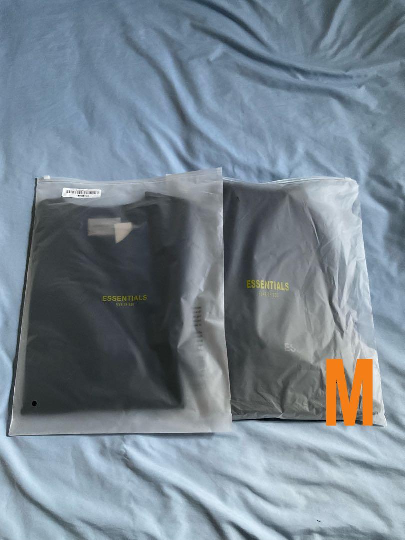 ESSENTIALS ジャージ上下セット Mサイズ 黒