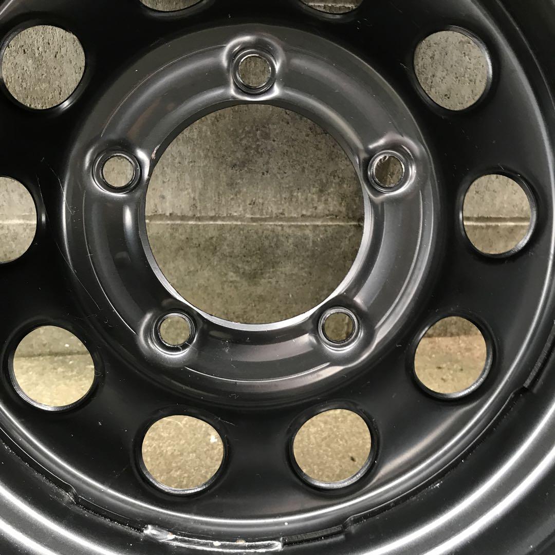 ジムニーシエラ　スペアタイヤ　ダンロップ　グラントレック　195/80R15