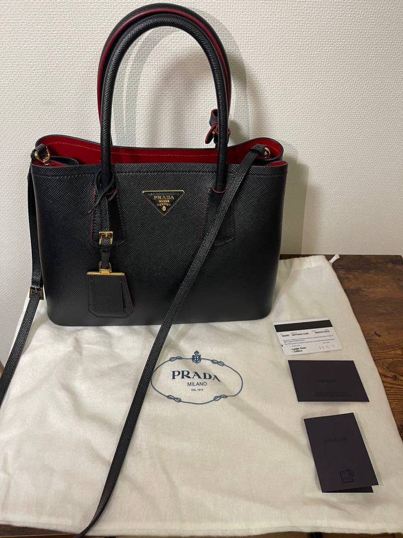 プラダ PRADA 2WAYバッグ ドゥーブレ スモールバッグ1BG887