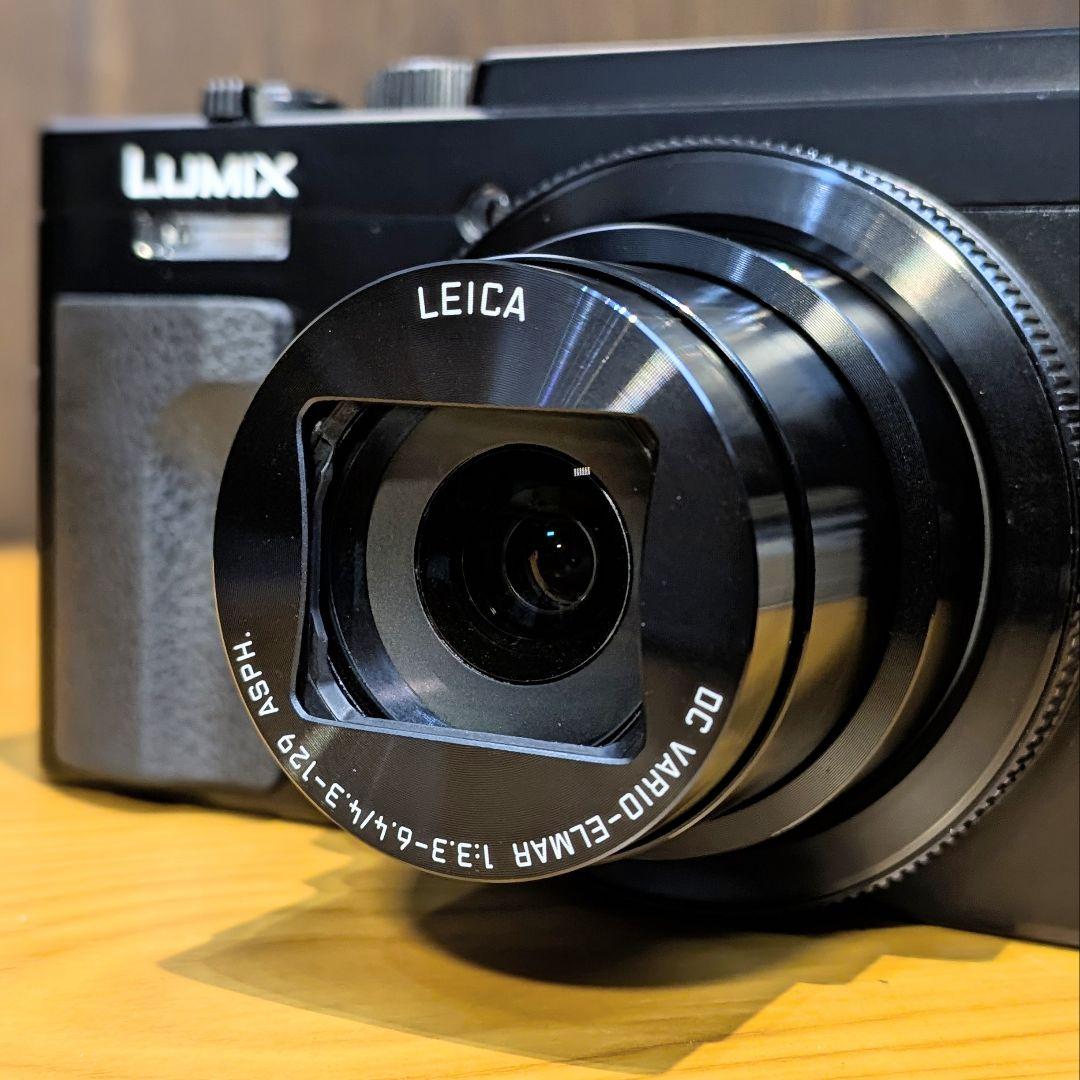 パナソニック LUMIX DC-TZ95 ブラックコンデジ カメラ 中古