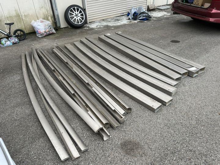 カーポート　アルミ材　材料　オリジナルカーポート作成に