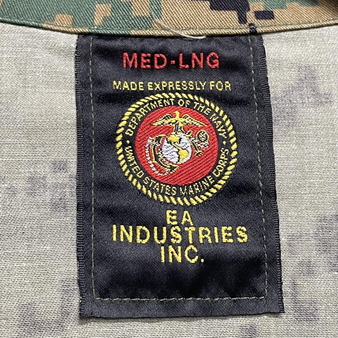 US MARINES メンズ ミリタリージャケット 迷彩服 軍服 米軍 M