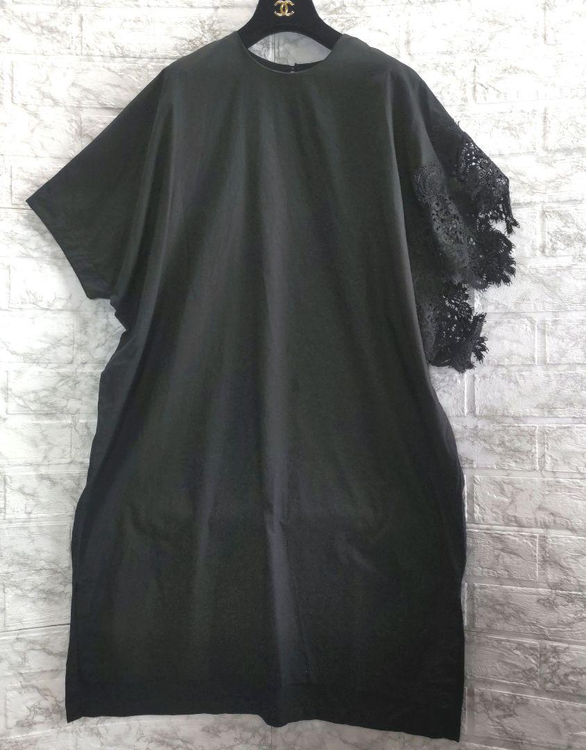専用✨mizuiro ind 　ミズイロインド アシンメトリーレースワンピース