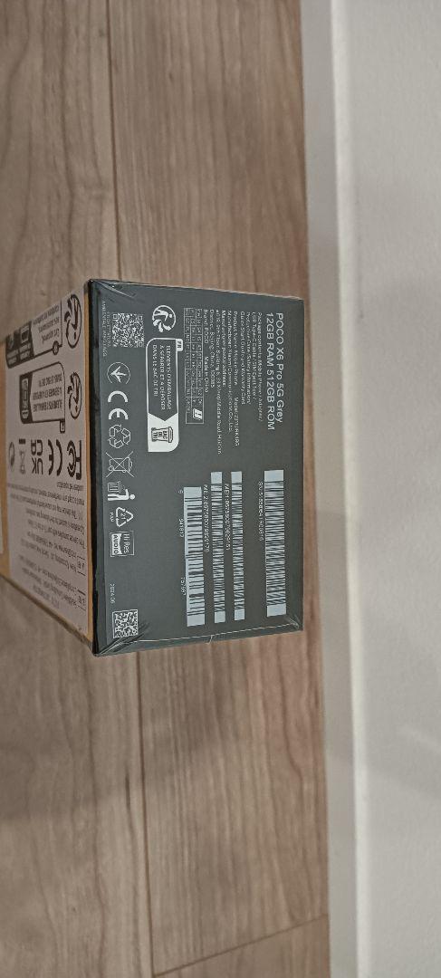 [ラスト1台]Poco X6 proグローバル版Grey 12Gb 512Gb