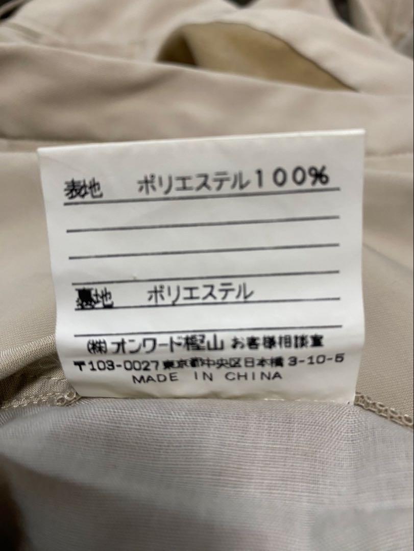 J press ジェイプレス ステンカラーコート ベージュL
