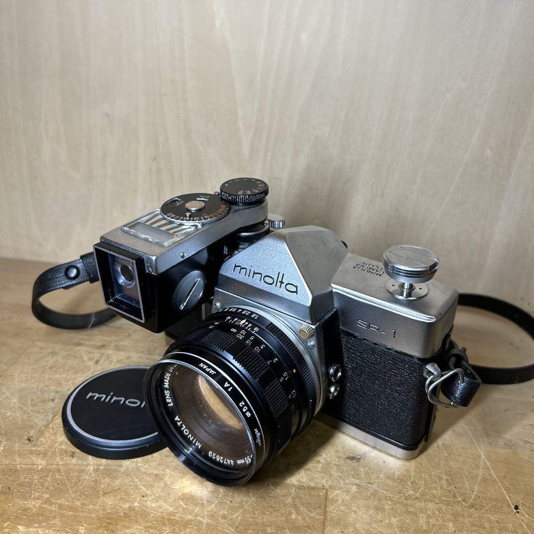 Minolta SR-1+Rokkor-PF 55 f1.8 完動美品
