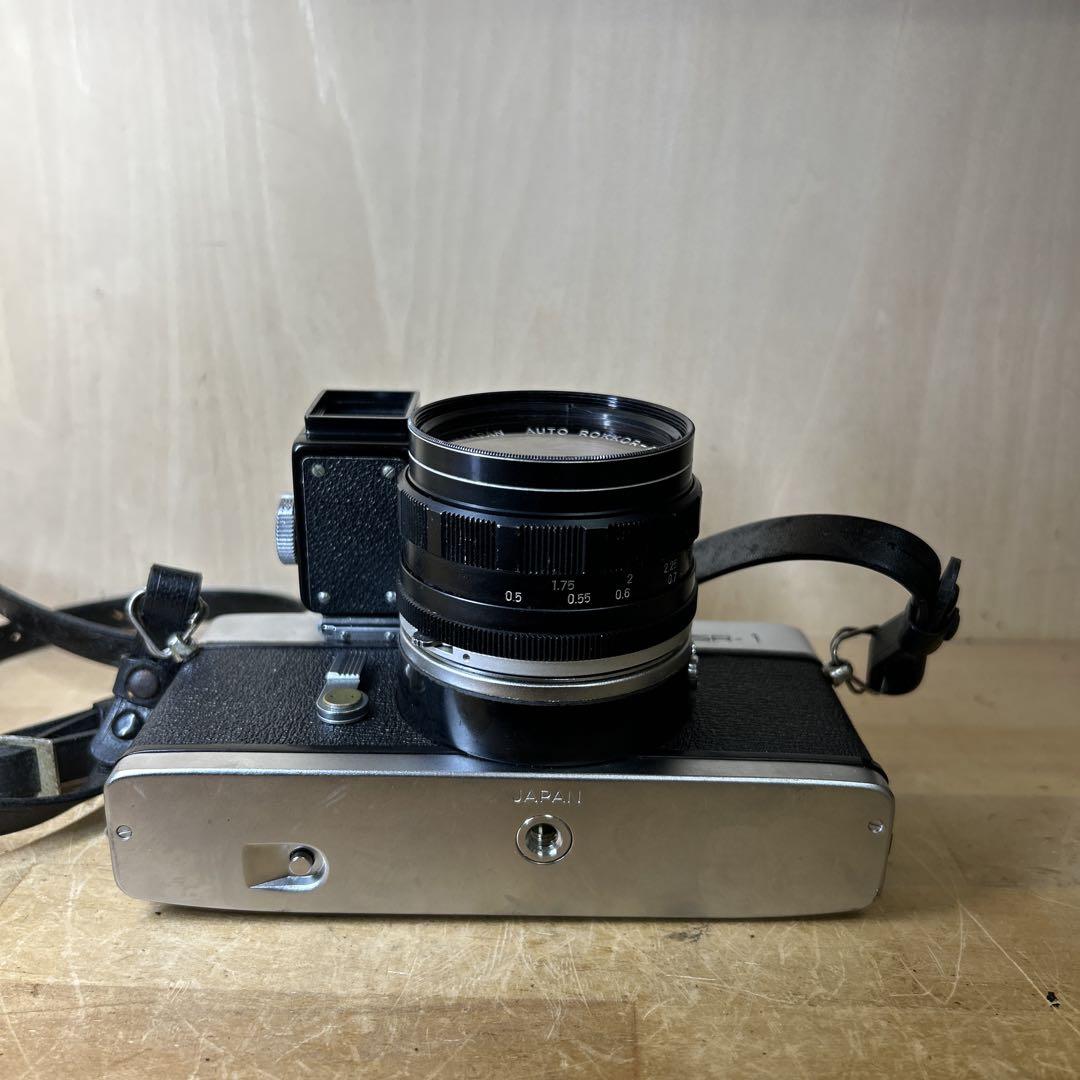 Minolta SR-1+Rokkor-PF 55 f1.8 完動美品
