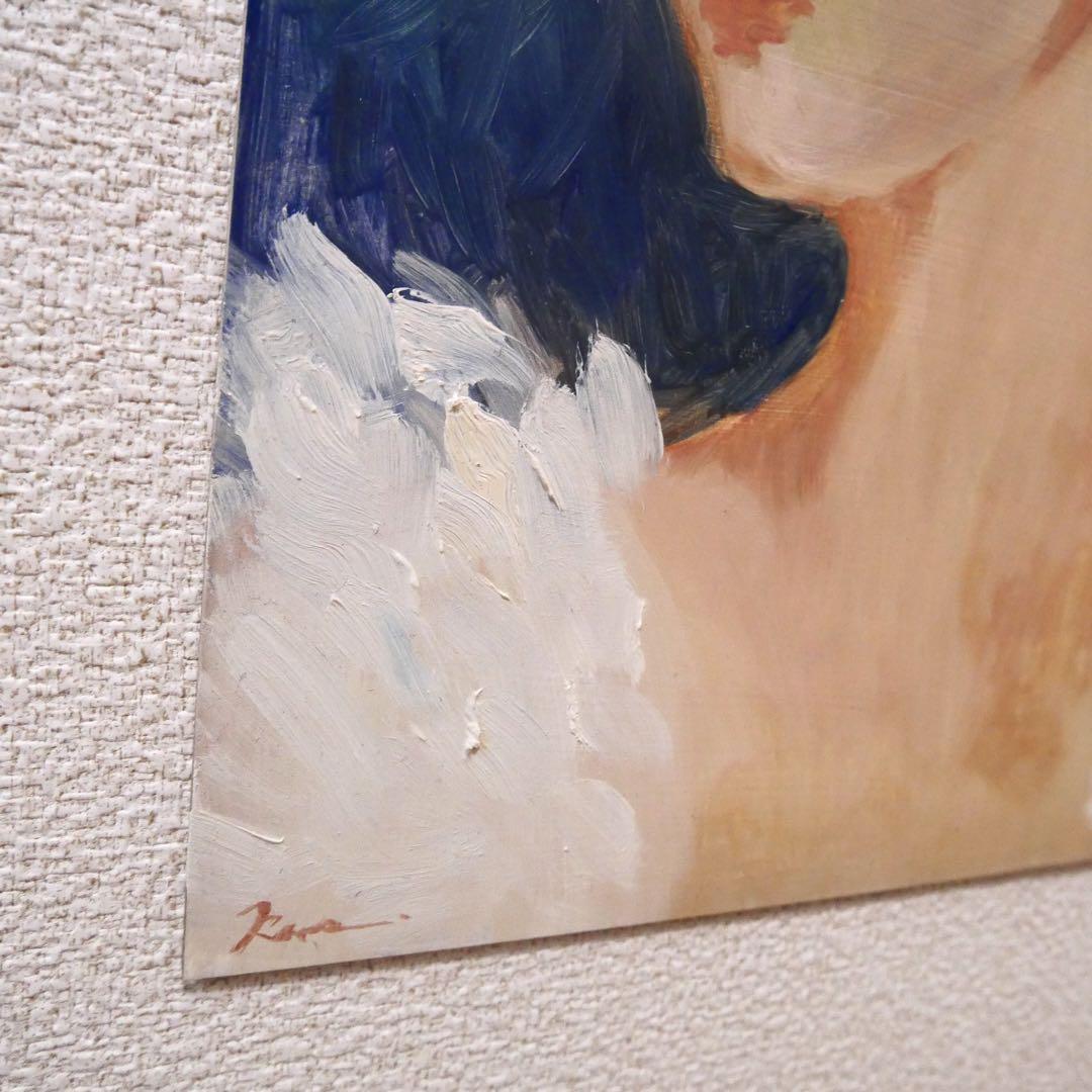 油絵 原画 女性画 3